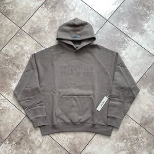 Fear of God Essentials Hoodie Wood Size Medium